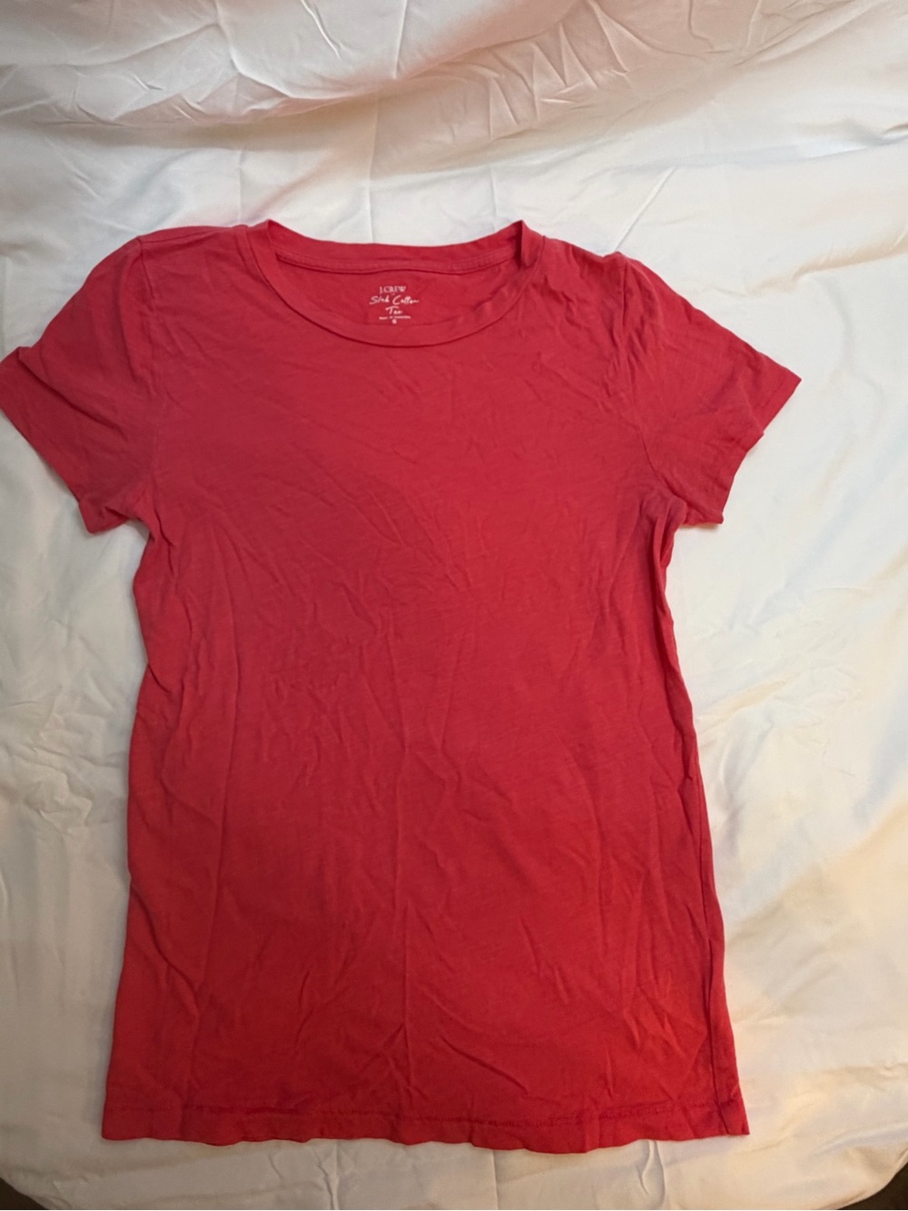 J. Crew slub cotton crew-neck tee size small, great condition